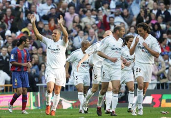 real madrid3-0barca